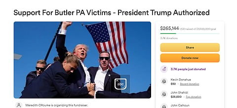 Fundraiser for Butler Raly shoting victims.